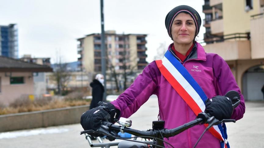 Annecy qui est Marion Lafarie adjointe au maire et militante acharnee du velo L Essor Savoyard
